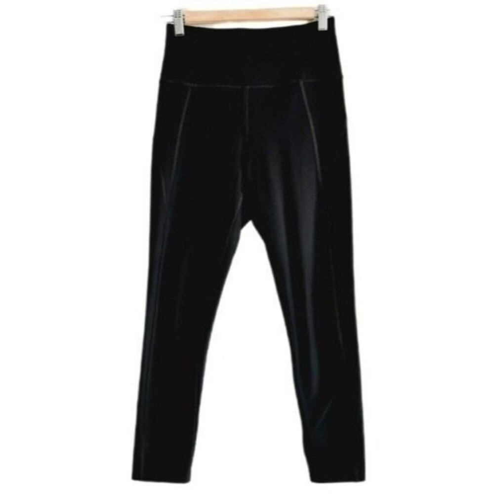 GIRLFRIEND COLLECTIVE Black Compressive High-Rise Crop Legging Sz S
